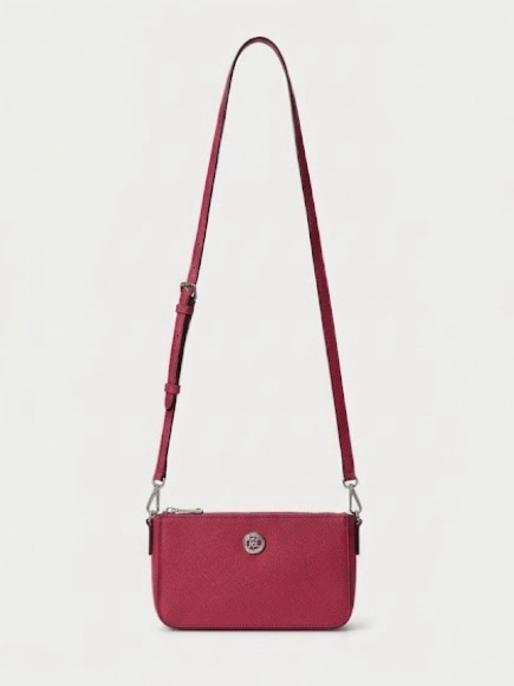 NEW Lauren Ralph Lauren Women's Charleston Pam Small Pink